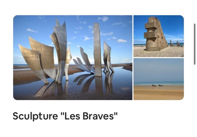 Au Coeur D'Omaha Beach - Colleville-Sur-Mer - Gite 1 Exteriér fotografie